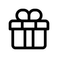 gift icon for your website, mobile, presentation, and logo design. vector