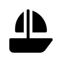 sailboat icon for your website design, logo, app, UI. vector