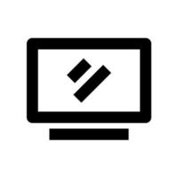 monitor icon for your website design, logo, app, UI. vector