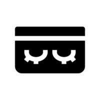eyelash icon for your website design, logo, app, UI. vector