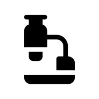 microscope icon for your website design, logo, app, UI. vector