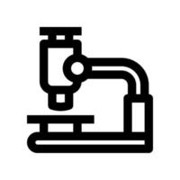 microscope icon for your website, mobile, presentation, and logo design. vector