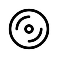 compact disc icon for your website design, logo, app, UI. vector