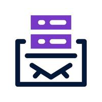 email icon for your website, mobile, presentation, and logo design. vector