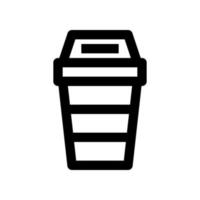 basura icono para tu sitio web, móvil, presentación, y logo diseño. vector