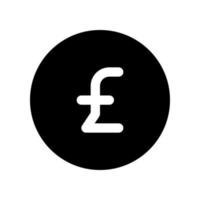 pound sterling icon for your website design, logo, app, UI. vector