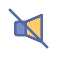 mute icon for your website design, logo, app, UI. vector