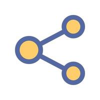 share icon for your website design, logo, app, UI. vector