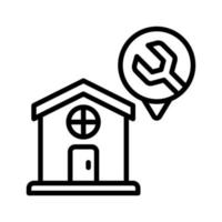 home repair icon for your website, mobile, presentation, and logo design. vector