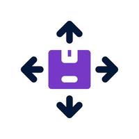 parcel icon for your website, mobile, presentation, and logo design. vector