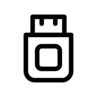 flash drive icon for your website design, logo, app, UI. vector