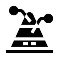 pyramid icon for your website, mobile, presentation, and logo design. vector