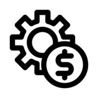 money management icon for your website, mobile, presentation, and logo design. vector