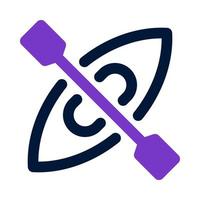 kayak icon for your website, mobile, presentation, and logo design. vector