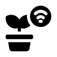 plant pot icon for your website, mobile, presentation, and logo design. vector