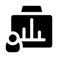 presentation icon for your website, mobile, presentation, and logo design. vector