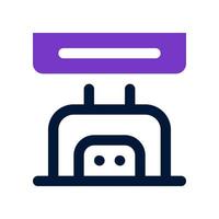 weight scale icon for your website, mobile, presentation, and logo design. vector