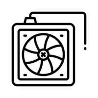 cooling fan icon for your website, mobile, presentation, and logo design. vector