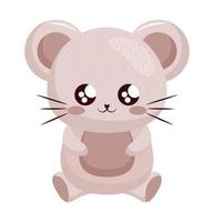cute mouse design vector