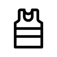 sleeveless icon for your website design, logo, app, UI. vector