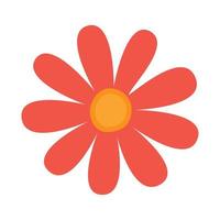 cute flower icon vector