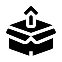 open box icon for your website, mobile, presentation, and logo design. vector