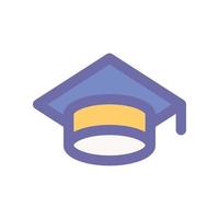 mortarboard icon for your website design, logo, app, UI. vector