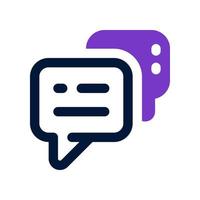 chat icon for your website, mobile, presentation, and logo design. vector