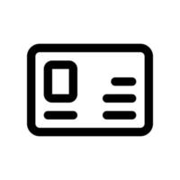 personal card icon for your website design, logo, app, UI. vector
