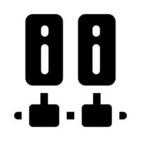 database icon for your website, mobile, presentation, and logo design. vector