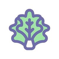 lettuce icon for your website design, logo, app, UI. vector