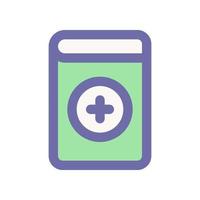 medical book icon for your website design, logo, app, UI. vector