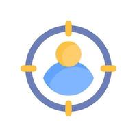 target icon for your website design, logo, app, UI. vector