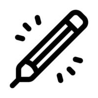 pencil icon for your website, mobile, presentation, and logo design. vector