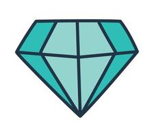 blue diamond design vector