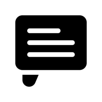 speech bubble icon for your website design, logo, app, UI. vector