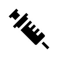 syringe icon for your website, mobile, presentation, and logo design. vector