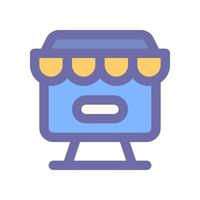 online shop icon for your website design, logo, app, UI. vector