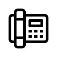 telephone icon for your website, mobile, presentation, and logo design. vector