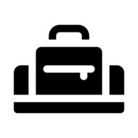 sport bag icon for your website, mobile, presentation, and logo design. vector