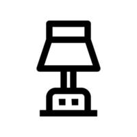 lamp table icon for your website, mobile, presentation, and logo design. vector