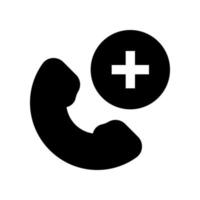 emergency call icon for your website, mobile, presentation, and logo design. vector