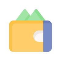 wallet icon for your website design, logo, app, UI. vector