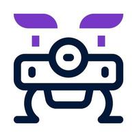 drone icon for your website, mobile, presentation, and logo design. vector