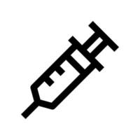 syringe icon for your website, mobile, presentation, and logo design. vector