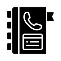 phone book icon for your website, mobile, presentation, and logo design. vector