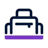 deporte bolso icono para tu sitio web, móvil, presentación, y logo diseño. vector