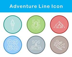 Adventure Vector Icon Set