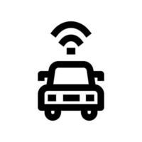 smart car icon for your website, mobile, presentation, and logo design. vector