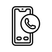 calling icon for your website, mobile, presentation, and logo design. vector